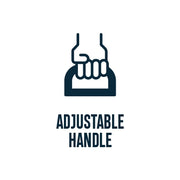 Der verstellbare Griff an Ihrer Taschenlampe hilft Ihnen, das Licht dorthin zu richten, wo Sie es brauchen, und bietet bequeme Tragemöglichkeiten.