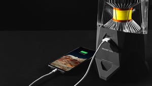 camping light with power bank