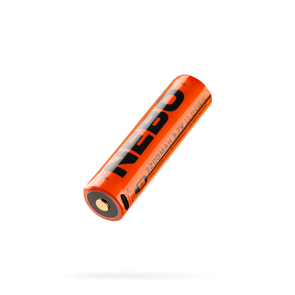 Rechargeable Battery 18650 3200 mAh NEB BAT