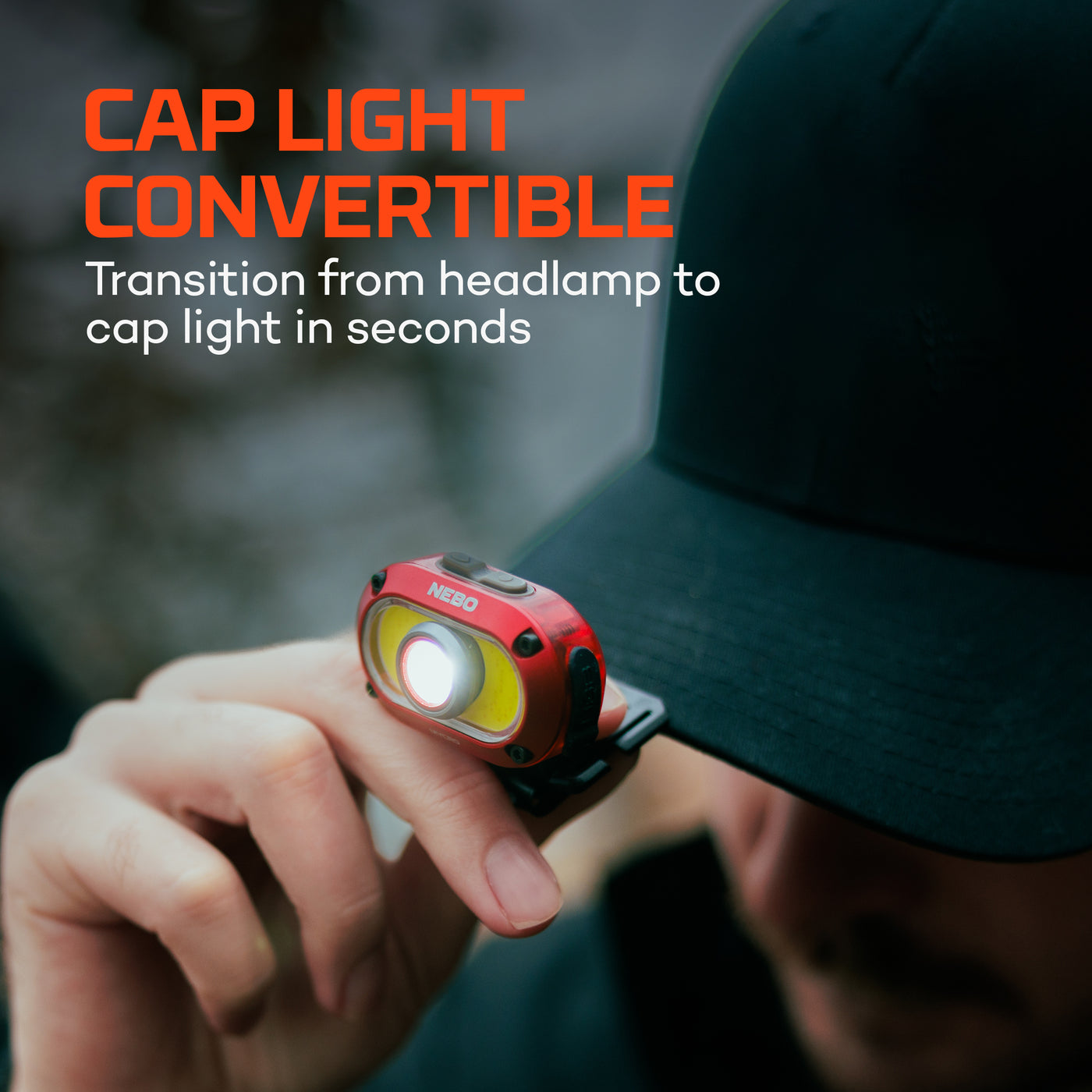 Mycro 550 Headlamp Red | Rechargeable