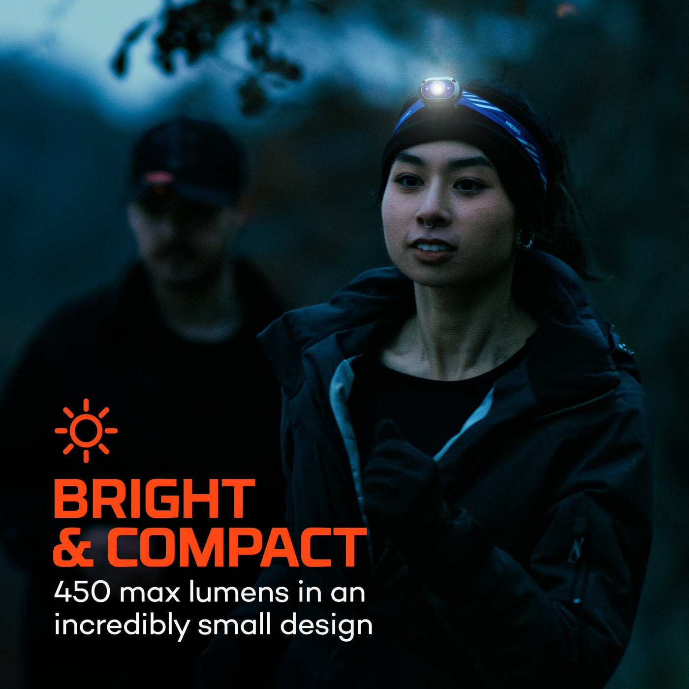 Mycro 450 Headlamp Blue | Rechargeable