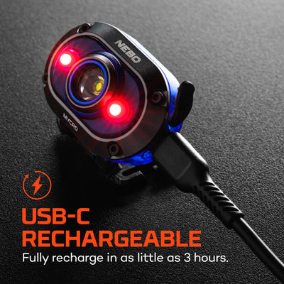 Mycro 450 Headlamp Blue | Rechargeable