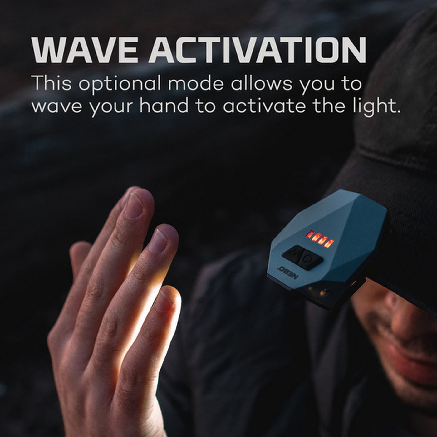 NEBO Einstein Cap 100 - Lampe frontale rechargeable NEBO Einstein Cap 100 - Lampe frontale rechargeable