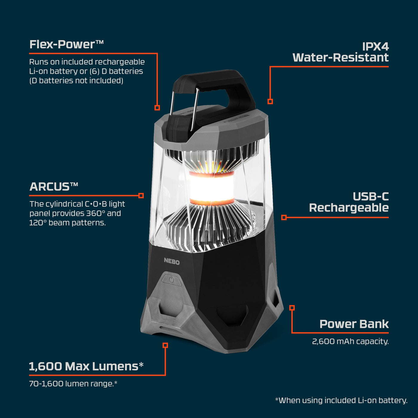 Galileo™ 1600 Flex | Rechargeable