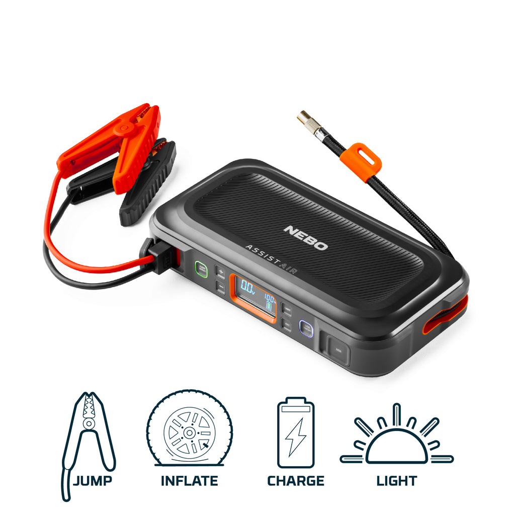 Assist Air Jump Starter Air Compressor