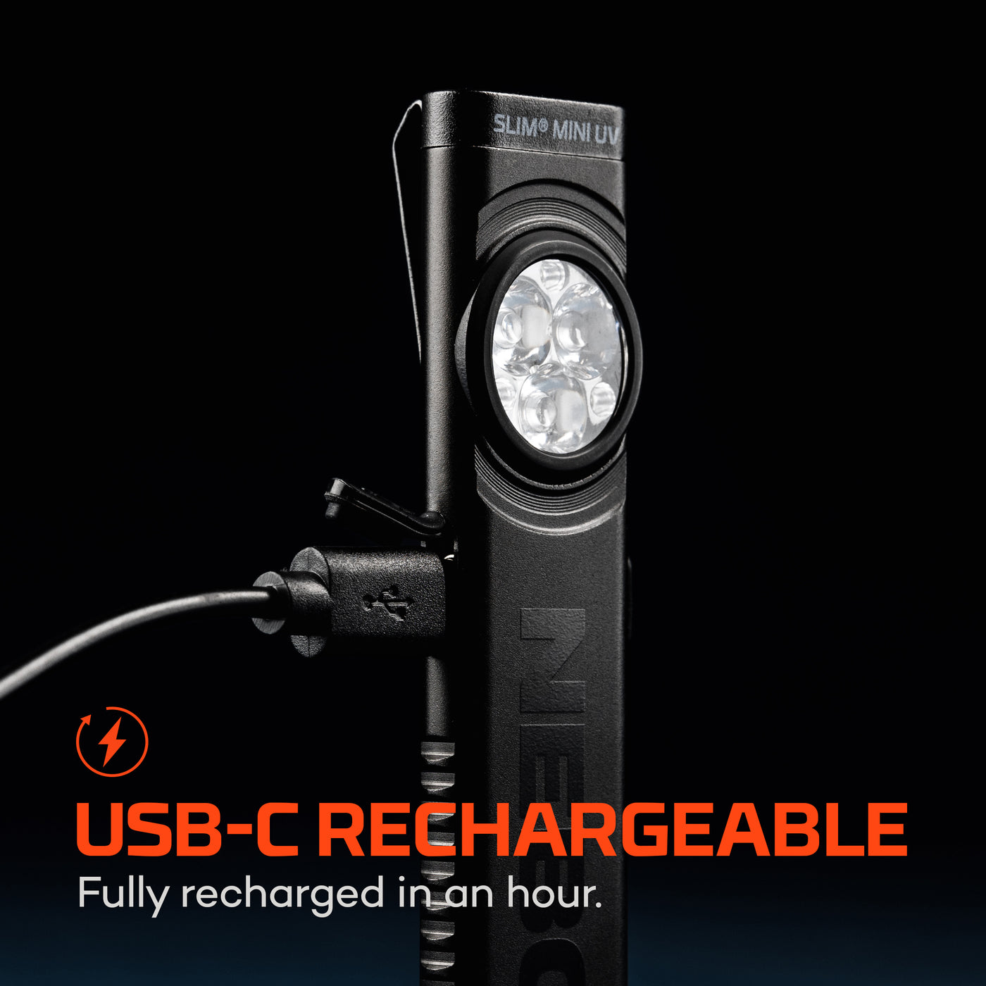 SLIM Mini UV | Rechargeable EDC Pocket Light – Nebo Lights