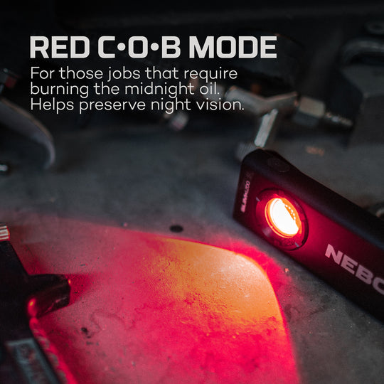 Slim+ 1200 | Rechargeable Work light, Power Bank & Laser – Nebo Lights