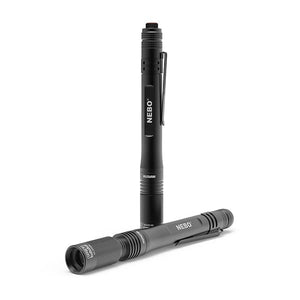 At Nebo Tools, we continually innovate so that we can offer the highest quality LED lighting products at the best price. The  Inspector™ is an innovative, powerful pocket light that outputs 180 lumens, with 3 light modes and 3x adjustable zoom that provides the perfect amount of light for any situation.  Waterproof and features a removable steel clip and Soft-Touch Technology, which provides momentary operation when the light is off, with the slight touch of the button.