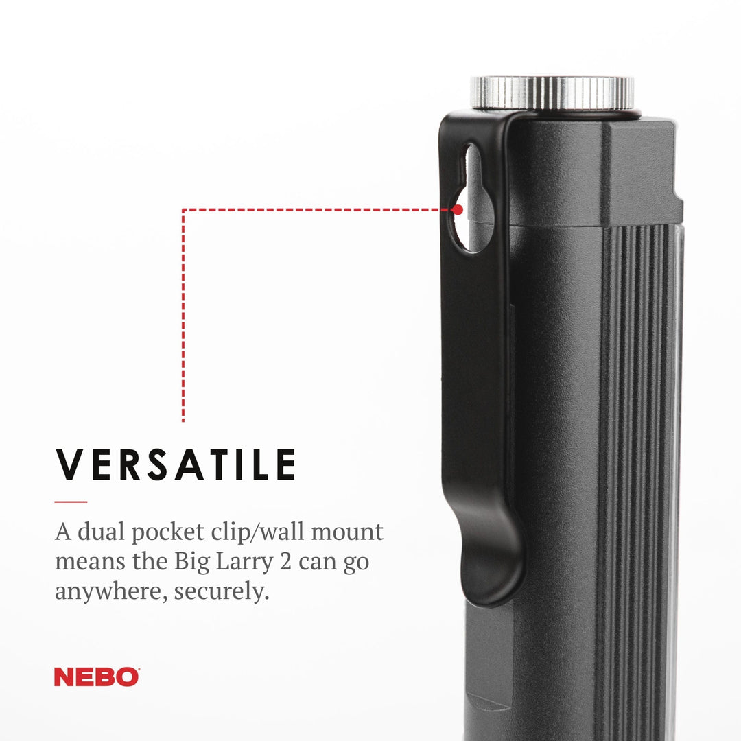 500-lumen mechanic inspection flashlight nebo big larry 2 red BIG LARRY™ 2