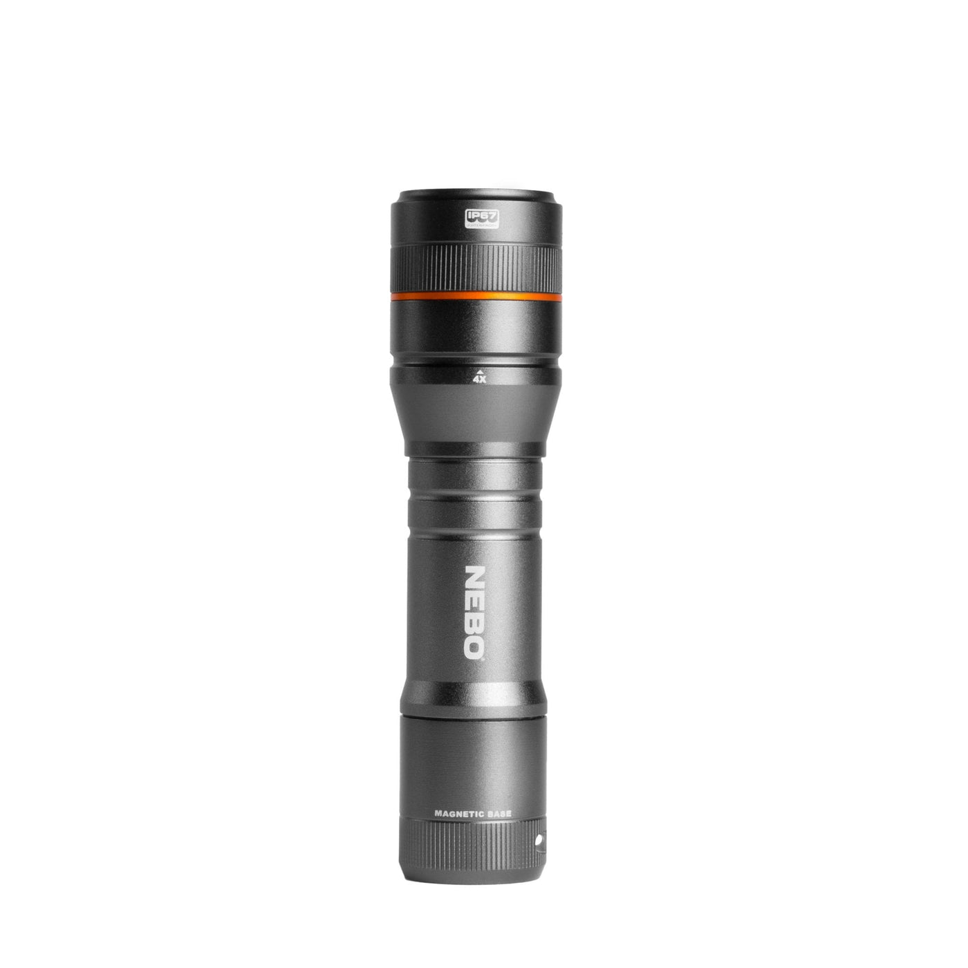 At Nebo Tools, we continually innovate so that we can offer the highest quality LED lighting products at the best price. The Newton™ 500 flashlight by NEBO is a powerful handheld flashlight with 4 light modes. The easy-touch rear positioned switch makes it a breeze to switch between modes and the powerful LED in this flashlight can light up 146 meters.