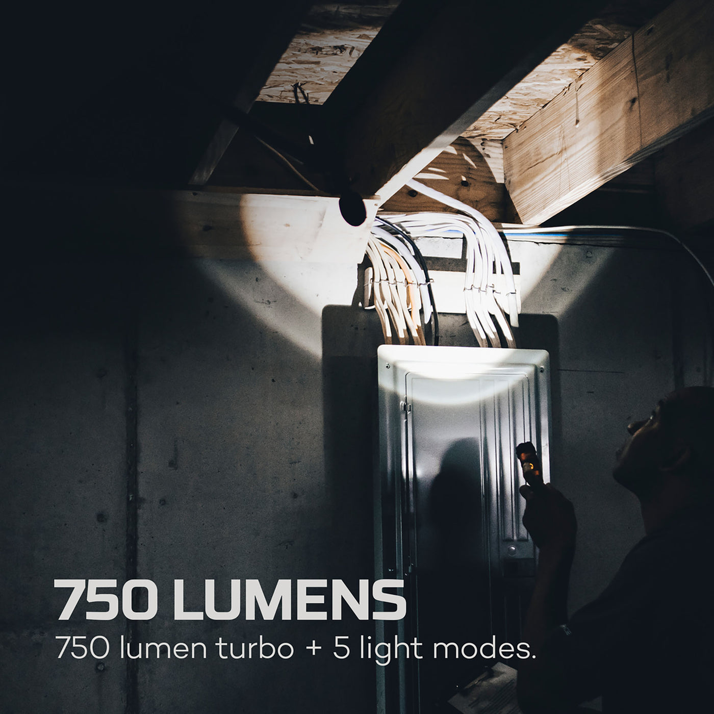 750 lumen torch