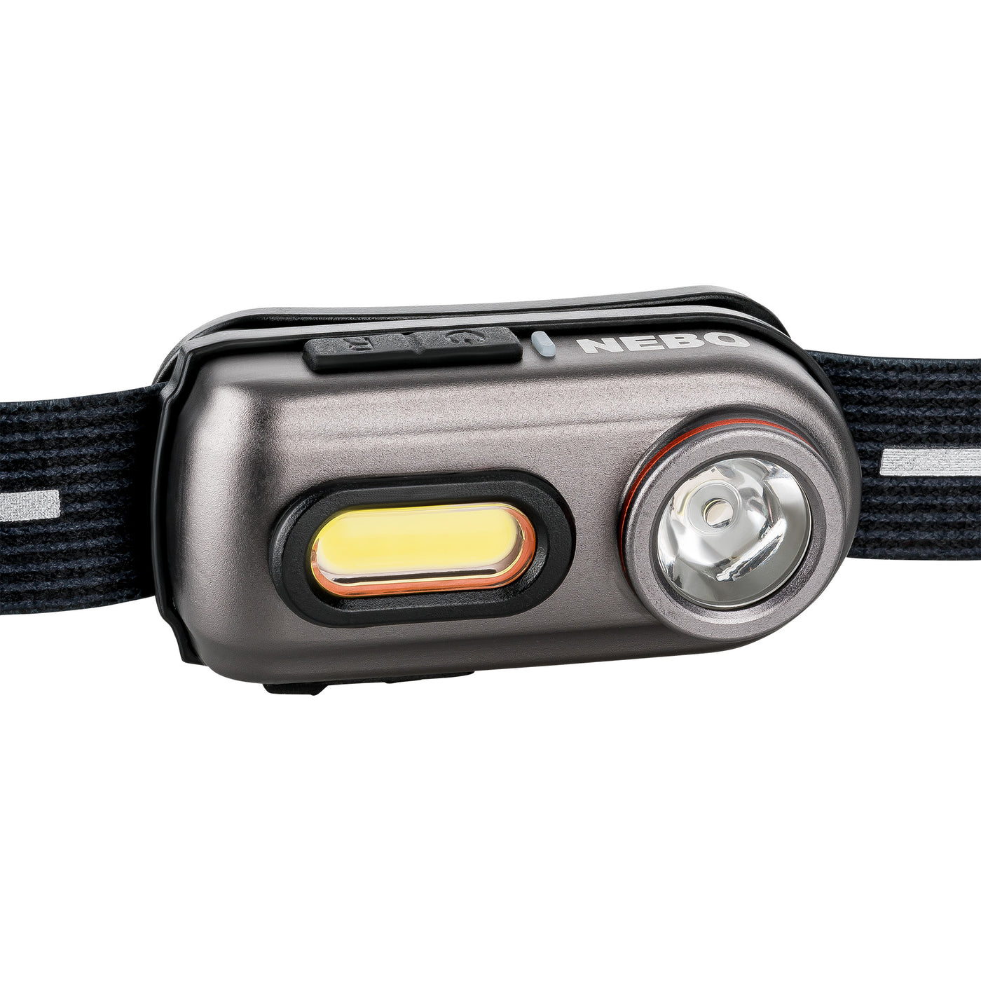 The Einstein™ 400 RC Headlamp by NEBO is a low-profile, compact 400 lumen rechargeable headlamp with 5 light modes