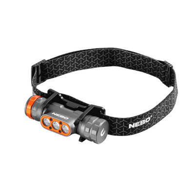 At Nebo Tools, we continually innovate so that we can offer the highest quality LED lighting products at the best price. The TRANSCEND 1500 is a powerful, USB-C rechargeable headlamp that features a 1,500 lumen Turbo Mode.  The Mode Selector Dial and Smart Power Control enable the TRANSCEND 1500 to seamlessly transition through the different light modes.