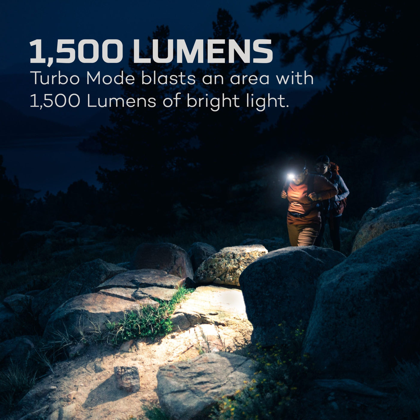 At Nebo Tools, we continually innovate so that we can offer the highest quality LED lighting products at the best price. The TRANSCEND 1500 is a powerful, USB-C rechargeable headlamp that features a 1,500 lumen Turbo Mode. The Mode Selector Dial and Smart Power Control enable the TRANSCEND 1500 to seamlessly transition through the different light modes.