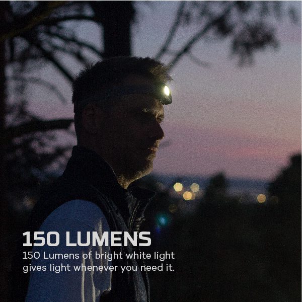 nebo 400 lumen work light with 150 lumen flashlight 150 Headlamp