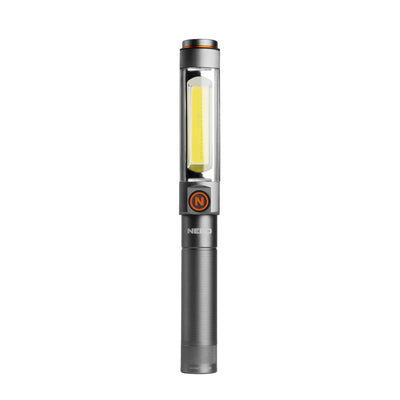 At Nebo Tools, we continually innovate so that we can offer the highest quality LED lighting products at the best price. The Franklin™ Dual by NEBO is a powerful rechargeable handheld flashlight and work light with 7 light modes. The DUAL features COB technology in the work light and the powerful LED chip in the flashlight can shine up to 75 meters away. The included battery allows for up to 40 hours of operation in between charges.