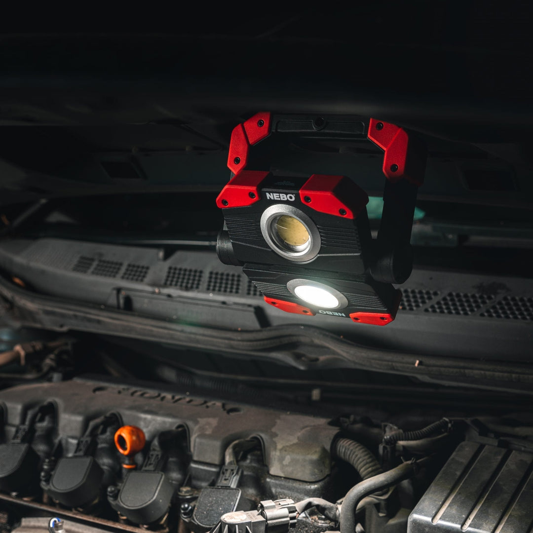 450 Lumens COB, 4 Light Modes, 395nm